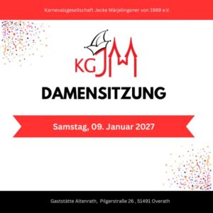 Damensitzung 2027